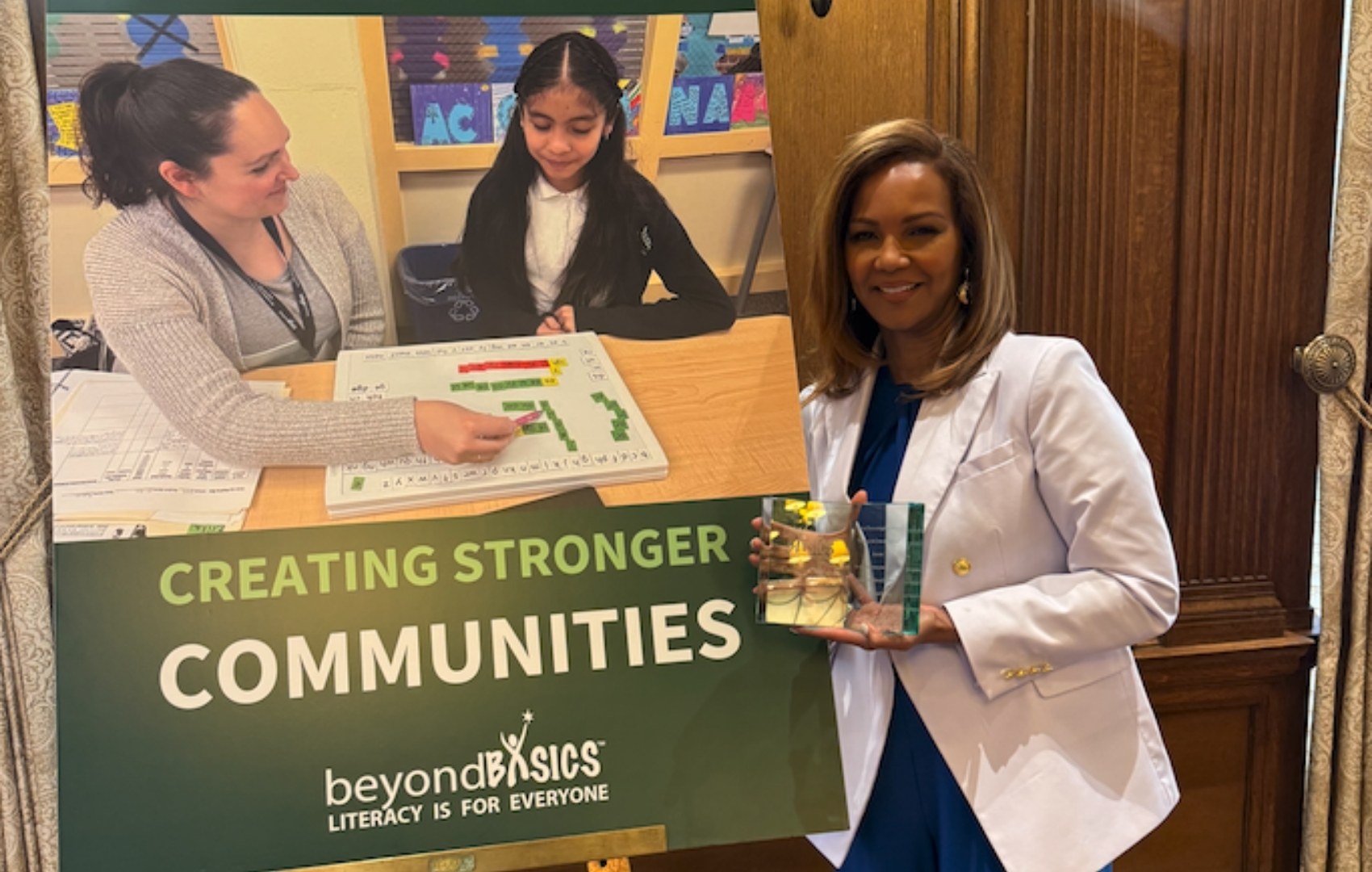7 News Detroit’s Carolyn Clifford Honored by Beyond Basics for Bettering Lives of Children